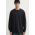 Vans longsleeve din bumbac culoarea negru, neted