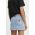 Dkny fusta jeans HEART OF NY mini, evazati, D2B4A114
