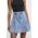 Answear Lab fusta jeans mini, evazati