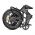 Bicicleta electrica pliabila Ulzomo Dunes 20 E-bike, 750W, 48V 16Ah, autonomie 120km, viteza maxima 40km/h, Black, 20''