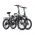Bicicleta electrica pliabila Ulzomo Ridge 20 E-bike, 250W, 36V 15.6Ah, autonomie 60km, viteza maxima 25km/h, Grey, 20''
