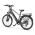 Bicicleta electrica Ulzomo Metro 26 E-bike, 250W, 36V 17Ah, autonomie 100km, viteza maxima 25km/h, Gray, 26''
