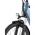 Bicicleta electrica Ulzomo Metro 26 E-bike, 250W, 36V 17Ah, autonomie 100km, viteza maxima 25km/h, Green, 26''