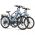 Bicicleta electrica Ulzomo Metro 26 E-bike, 250W, 36V 17Ah, autonomie 100km, viteza maxima 25km/h, Green, 26''