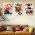 Set 3 tablouri Boho minimalism femei plante - Dimensiune multicanvas: 3 tablouri 30x45 cm