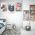 Set 3 tablouri Boho minimalism femeie floare fructe - Dimensiune multicanvas: 3 tablouri 80x120 cm