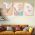 Set 3 tablouri Boho minimalism flori portret femeie - Dimensiune multicanvas: 3 tablouri 80x120 cm