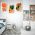 Set 3 tablouri Boho minimalism forme abstracte - Dimensiune multicanvas: 3 tablouri 50x70 cm