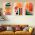 Set 3 tablouri Boho minimalism forme geometrice - Dimensiune multicanvas: 3 tablouri 50x70 cm