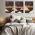 Set 3 tablouri Boho minimalism peisaj - Dimensiune multicanvas: 3 tablouri 80x120 cm