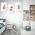 Set 3 tablouri Boho minimalism plante - Dimensiune multicanvas: 3 tablouri 60x90 cm