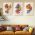 Set 3 tablouri Boho minimalism plante variate - Dimensiune multicanvas: 3 tablouri 80x120 cm