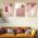 Set 3 tablouri arhitectura minimalista detaliu - Dimensiune multicanvas: 3 tablouri 80x120 cm