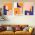 Set 3 tablouri arhitectura moderna - Dimensiune multicanvas: 3 tablouri 80x120 cm