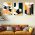 Set 3 tablouri cladiri moderne detaliu - Dimensiune multicanvas: 3 tablouri 50x70 cm