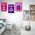 Set 3 tablouri postere muzica psihedelica - Dimensiune multicanvas: 3 tablouri 40x60 cm