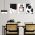 Set 3 tablouri Boho minimalism femeie parfum - Dimensiune multicanvas: 3 tablouri 40x60 cm