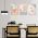 Set 3 tablouri Boho minimalism flori portret femeie - Dimensiune multicanvas: 3 tablouri 80x120 cm