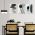 Set 3 tablouri Boho minimalism forme abstracte - Dimensiune multicanvas: 3 tablouri 60x90 cm