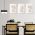Set 3 tablouri Boho minimalism frunze flori variate - Dimensiune multicanvas: 3 tablouri 30x45 cm