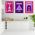 Set 3 tablouri postere muzica psihedelica - Dimensiune multicanvas: 3 tablouri 40x60 cm
