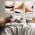 Set 3 tablouri Boho minimalism peisaj munti - Dimensiune multicanvas: 3 tablouri 40x60 cm