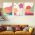 Set 3 tablouri Boho minimalism peisaj stilizat - Dimensiune multicanvas: 3 tablouri 60x90 cm