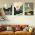 Set 3 tablouri Boho minimalism peisaje - Dimensiune multicanvas: 3 tablouri 80x120 cm