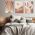 Set 3 tablouri Boho minimalism peisaje - Dimensiune multicanvas: 3 tablouri 40x60 cm