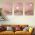 Set 3 tablouri Boho minimalism peisaje - Dimensiune multicanvas: 3 tablouri 30x45 cm