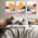 Set 3 tablouri Boho minimalism peisaje munti - Dimensiune multicanvas: 3 tablouri 60x90 cm