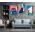 Set 3 tablouri arhitectura moderna minimalista - Dimensiune multicanvas: 3 tablouri 60x90 cm