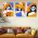 Set 3 tablouri femei multicanvas - Dimensiune multicanvas: 3 tablouri 40x60 cm