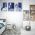 Set 3 tablouri minimalism arhitectura moderna - Dimensiune multicanvas: 3 tablouri 30x45 cm