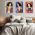 Set 3 tablouri minimalist femei - Dimensiune multicanvas: 3 tablouri 40x60 cm