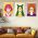 Set 3 tablouri minimalist femei - Dimensiune multicanvas: 3 tablouri 60x90 cm