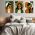 Set 3 tablouri minimalist portrete femei barbat - Dimensiune multicanvas: 3 tablouri 30x45 cm