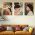 Set 3 tablouri minimalist profil femei - Dimensiune multicanvas: 3 tablouri 40x60 cm