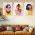 Set 3 tablouri portrete femei multicanvas - Dimensiune multicanvas: 3 tablouri 30x45 cm
