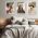 Set 3 tablouri portrete femei multicanvas - Dimensiune multicanvas: 3 tablouri 30x45 cm