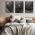 Set 3 tablouri Boho minimalism peisaj abstract - Dimensiune multicanvas: 3 tablouri 40x60 cm