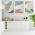 Set 3 tablouri Boho minimalism peisaj detaliu - Dimensiune multicanvas: 3 tablouri 60x90 cm