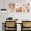 Set 3 tablouri Boho minimalism peisaje - Dimensiune multicanvas: 3 tablouri 40x60 cm
