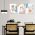 Set 3 tablouri Boho minimalism trandafir femeie - Dimensiune multicanvas: 3 tablouri 80x120 cm