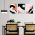 Set 3 tablouri Boho peisaj marin valuri - Dimensiune multicanvas: 3 tablouri 40x60 cm