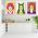 Set 3 tablouri minimalist femei - Dimensiune multicanvas: 3 tablouri 30x45 cm