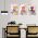 Set 3 tablouri minimalist femei plante - Dimensiune multicanvas: 3 tablouri 40x60 cm