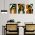 Set 3 tablouri minimalist portrete femei barbat - Dimensiune multicanvas: 3 tablouri 40x60 cm