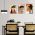 Set 3 tablouri minimalist portrete femei - Dimensiune multicanvas: 3 tablouri 80x120 cm