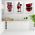 Set 3 tablouri cesti cafea pahare multicanvas - Dimensiune multicanvas: 3 tablouri 40x60 cm